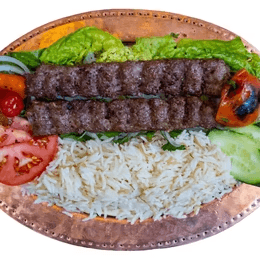 Plat De Kabab Au Riz Turque