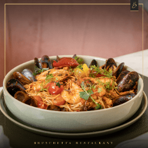 La fameuse Spaghetti fruits de mer