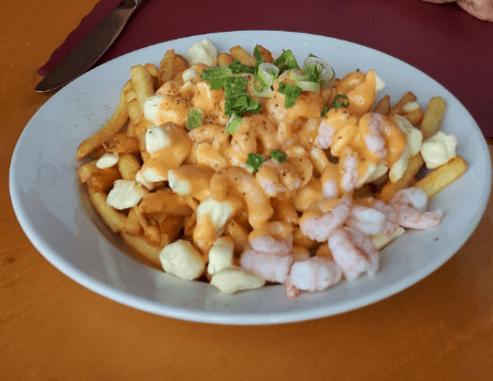 Poutine Crevettes