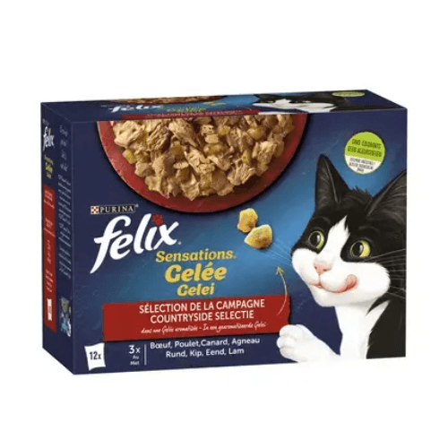 En Gelée Au Bœuf, Au Poulet, Au Canard & Agneau 12x85g