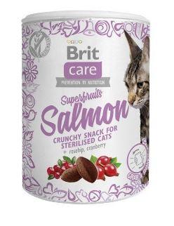 Brit Care Cat Snack Superfruits Salmon 100 G
