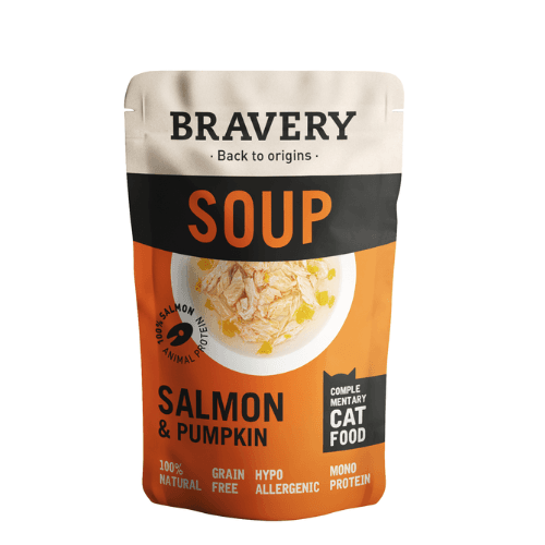 bravery soupe salmon and pumkin