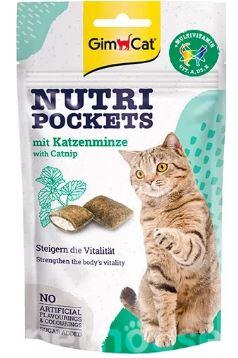 Gimcat Nutri Pockets With Catnip 60gr