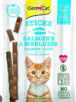 Gimcat Sticks Salmon & Cod 4 Pcs.