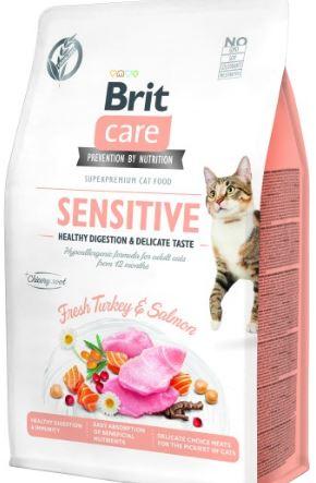 Brit Care Cat Grain-free Sensitive Healthy Digestion & Delicate Taste, 0,4 Kg