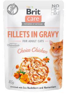 Brit Care Cat Fillets In Gravy Choice Chicken 85 G