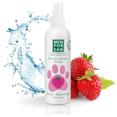 EAU DE COLOGNE FRAISE POUR CHAT - MEN FOR SAN - 125 ML