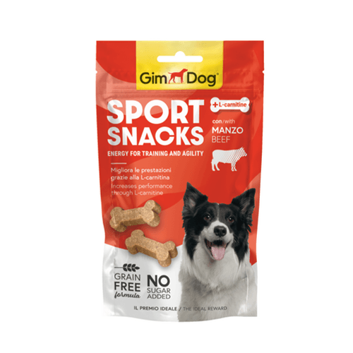GIMCAT - SPORT SNACKS WITH BEEF