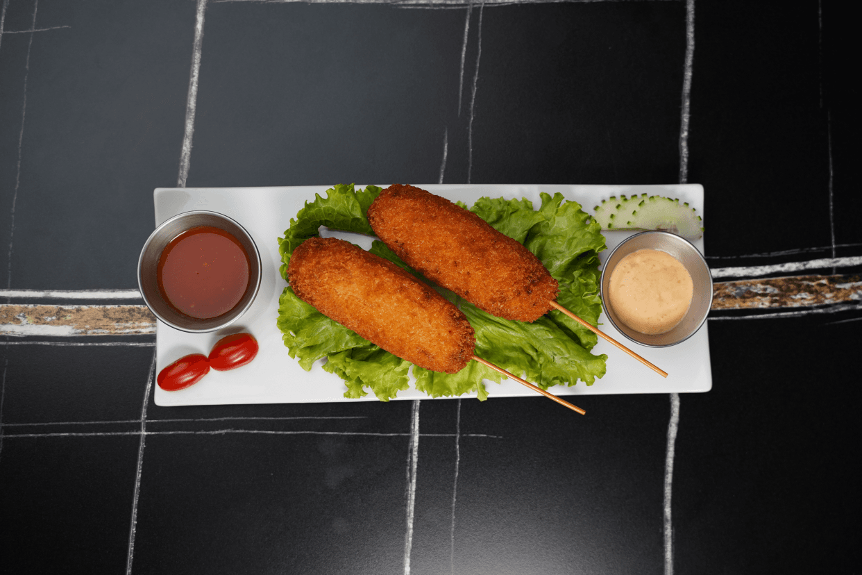 Brochettes De Poulets Panées