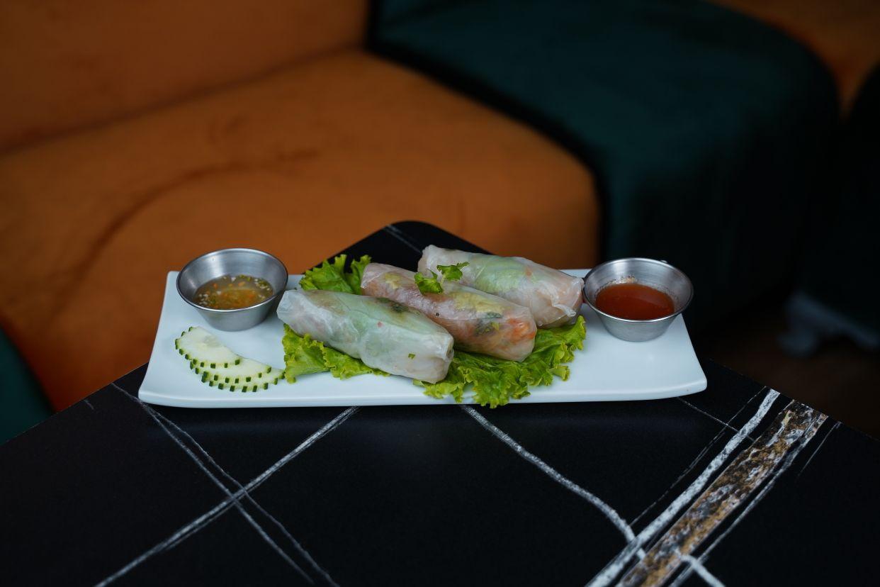 Rouleaux de printemps végétariens