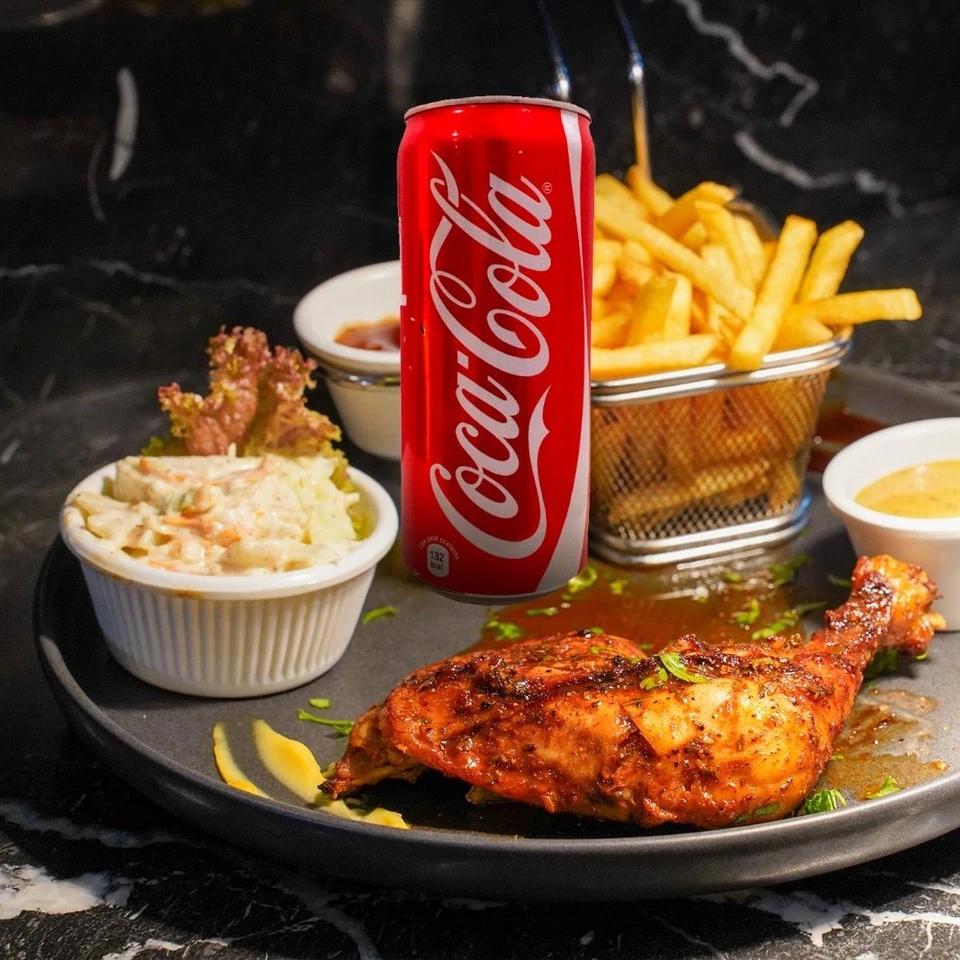 Super Menu Quart de poulet grillé- Quarter Chicken