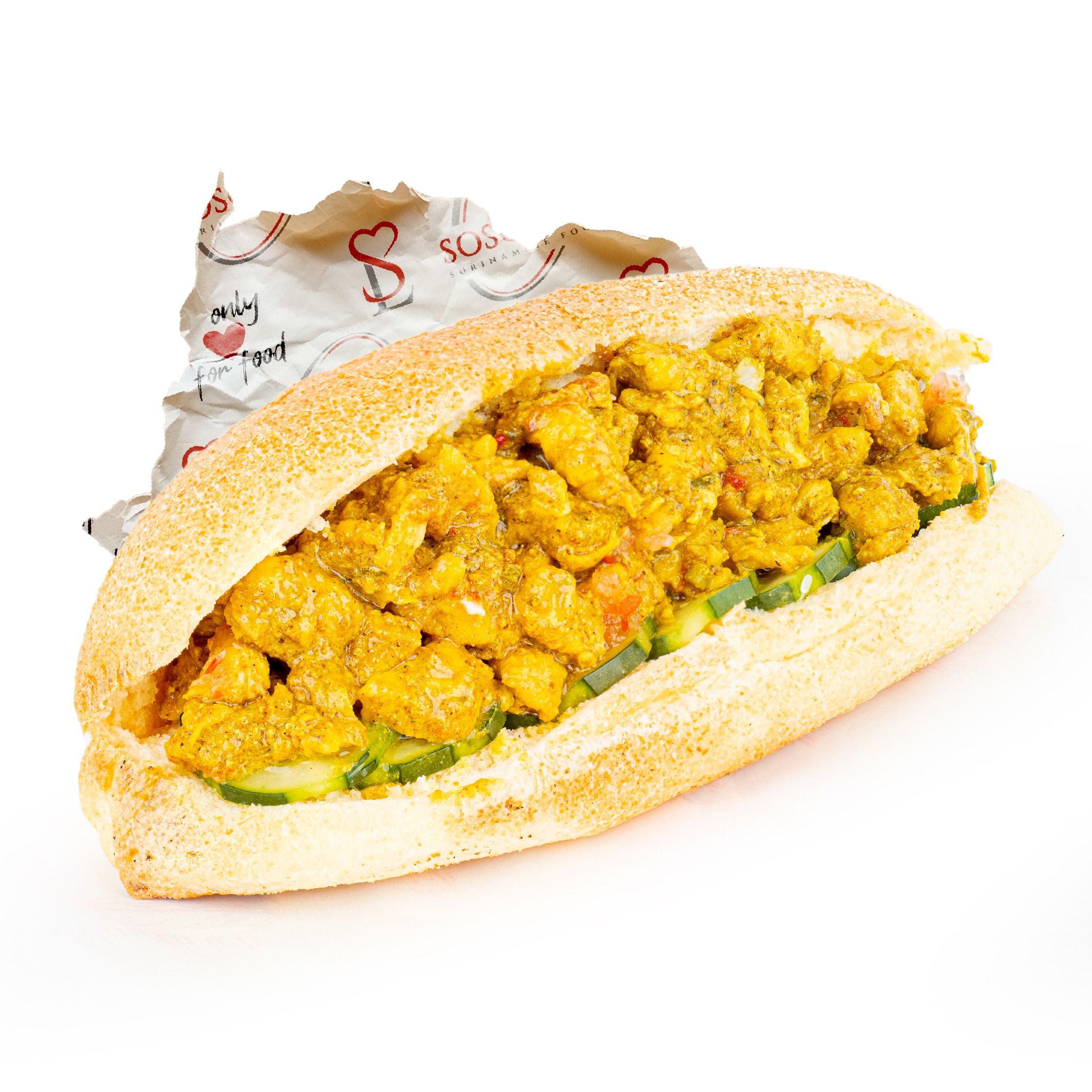 Sandwich Poulet Curry