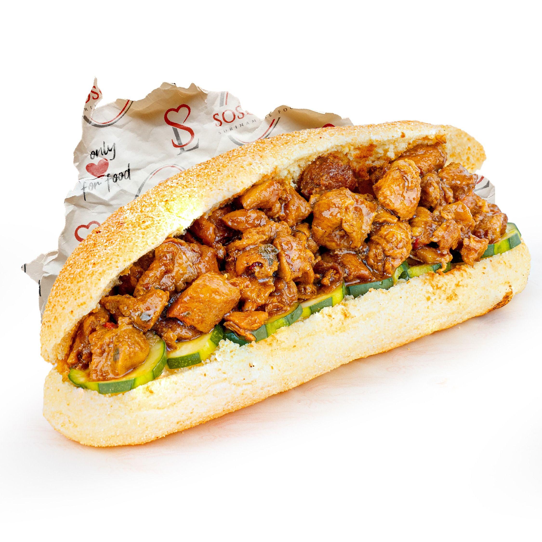 Sandwich poulet Ketjap