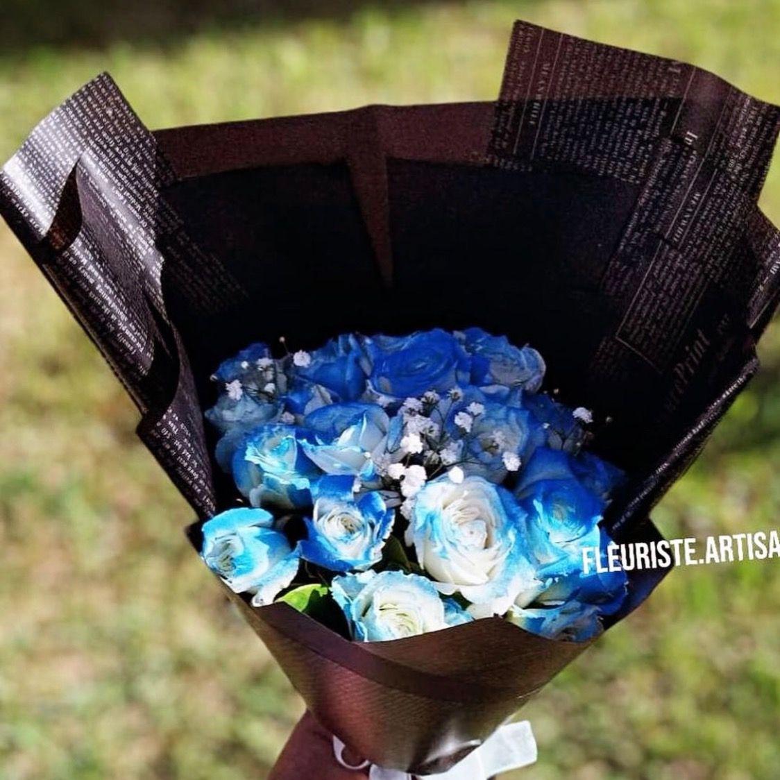 Bouquet bleu