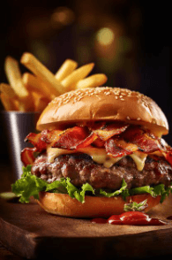Bacon Cheese Burger