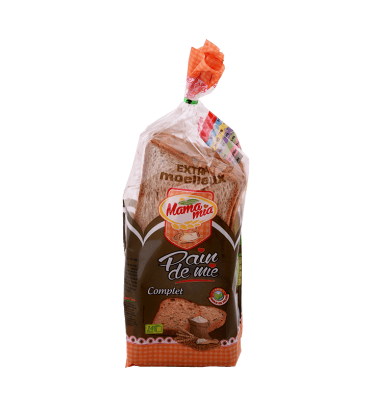 Mama Mia Pain De Mie Complet 15 Tranches
