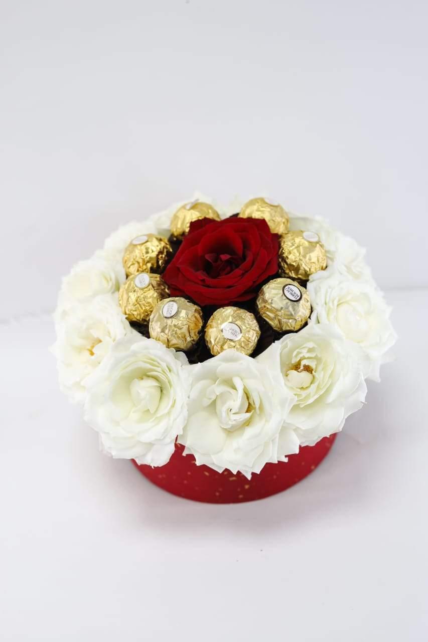 Box Red White Chocolat