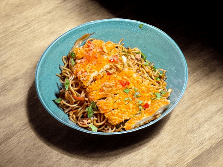 Nouilles Poulet Katsu