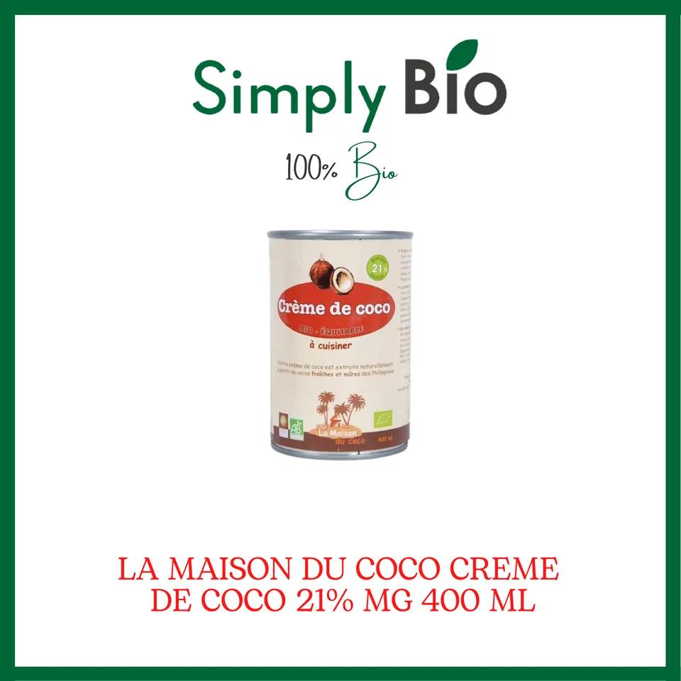 LA MAISON DU COCO CREME DE COCO 21% MG 400 ML