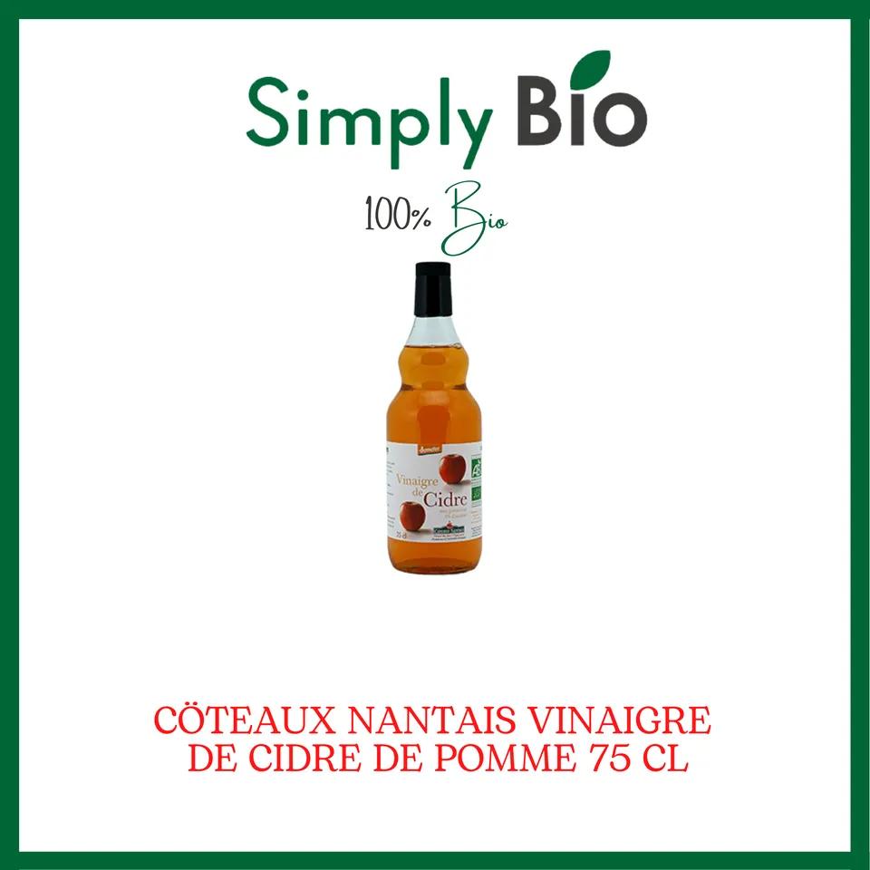 CÖTEAUX NANTAIS VINAIGRE DE CIDRE DE POMME 75 CL