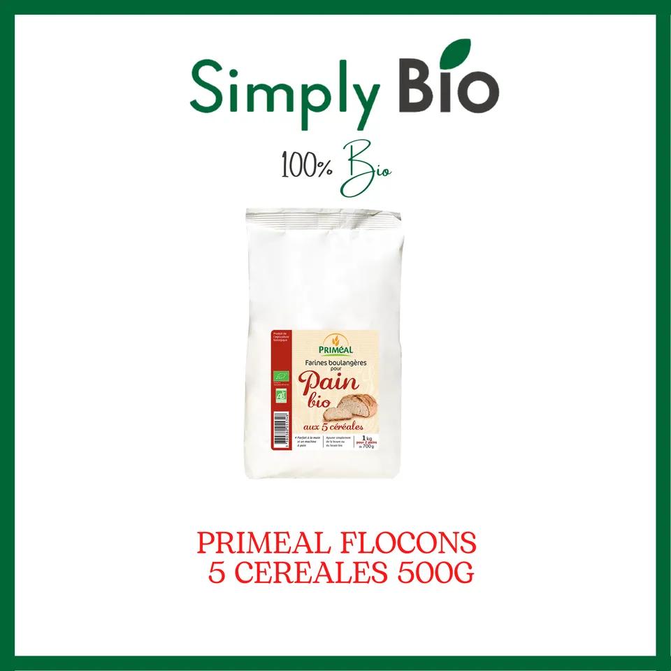 PRIMEAL FLOCONS 5 CEREALES 500G
