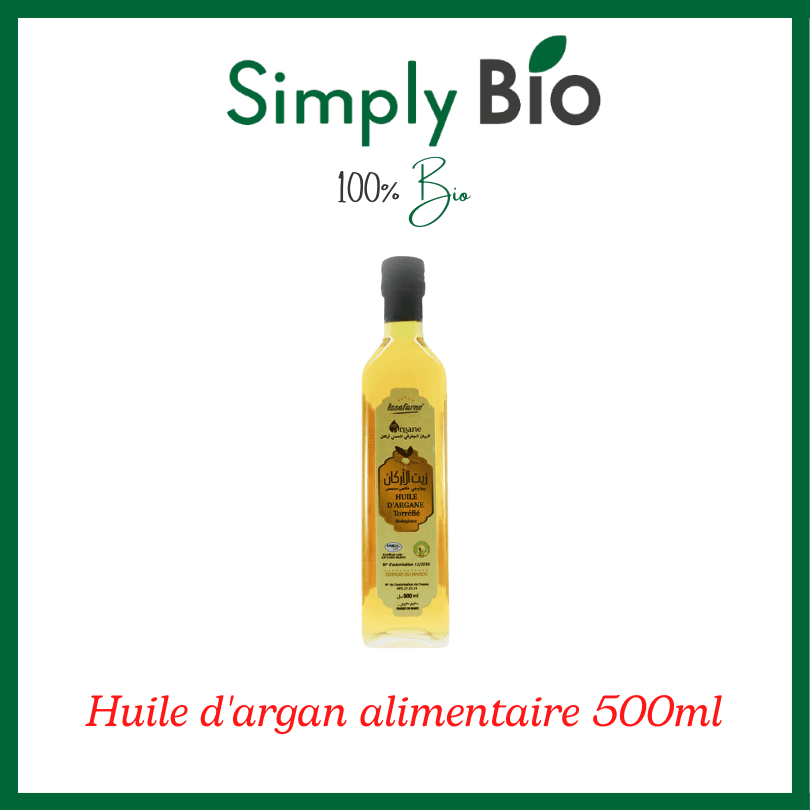 Huile D'argan Alimentaire 500ml