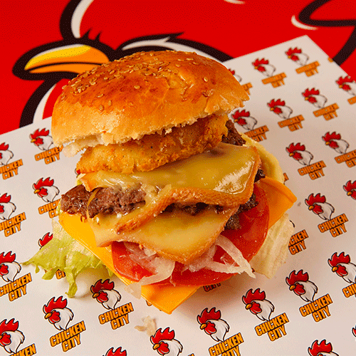 Cheesy Smash Burger & Frites