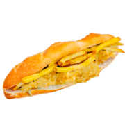 Fried Omelet Sandwich