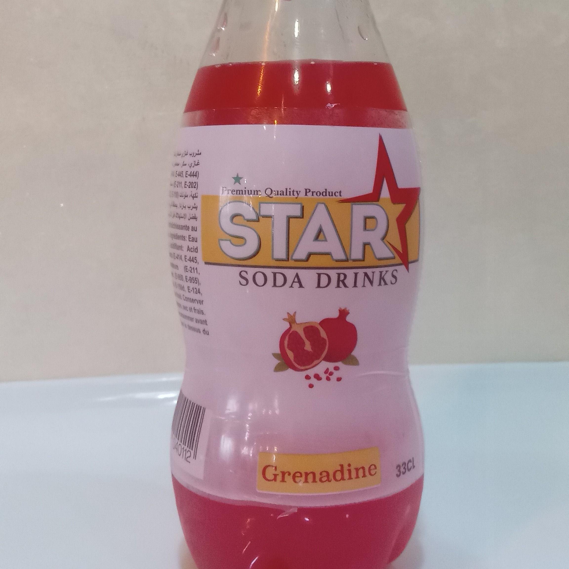 Star soda Grenadine