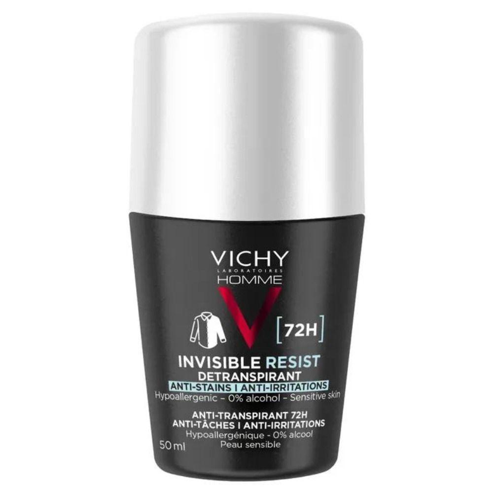 Vichy Homme Déodorant Invisible Resist Dermo Detranspirant Anti-taches