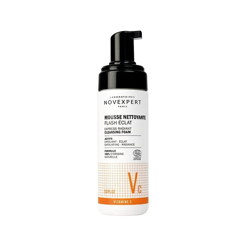 Novexpert Flash Eclat Mousse Nettoyante