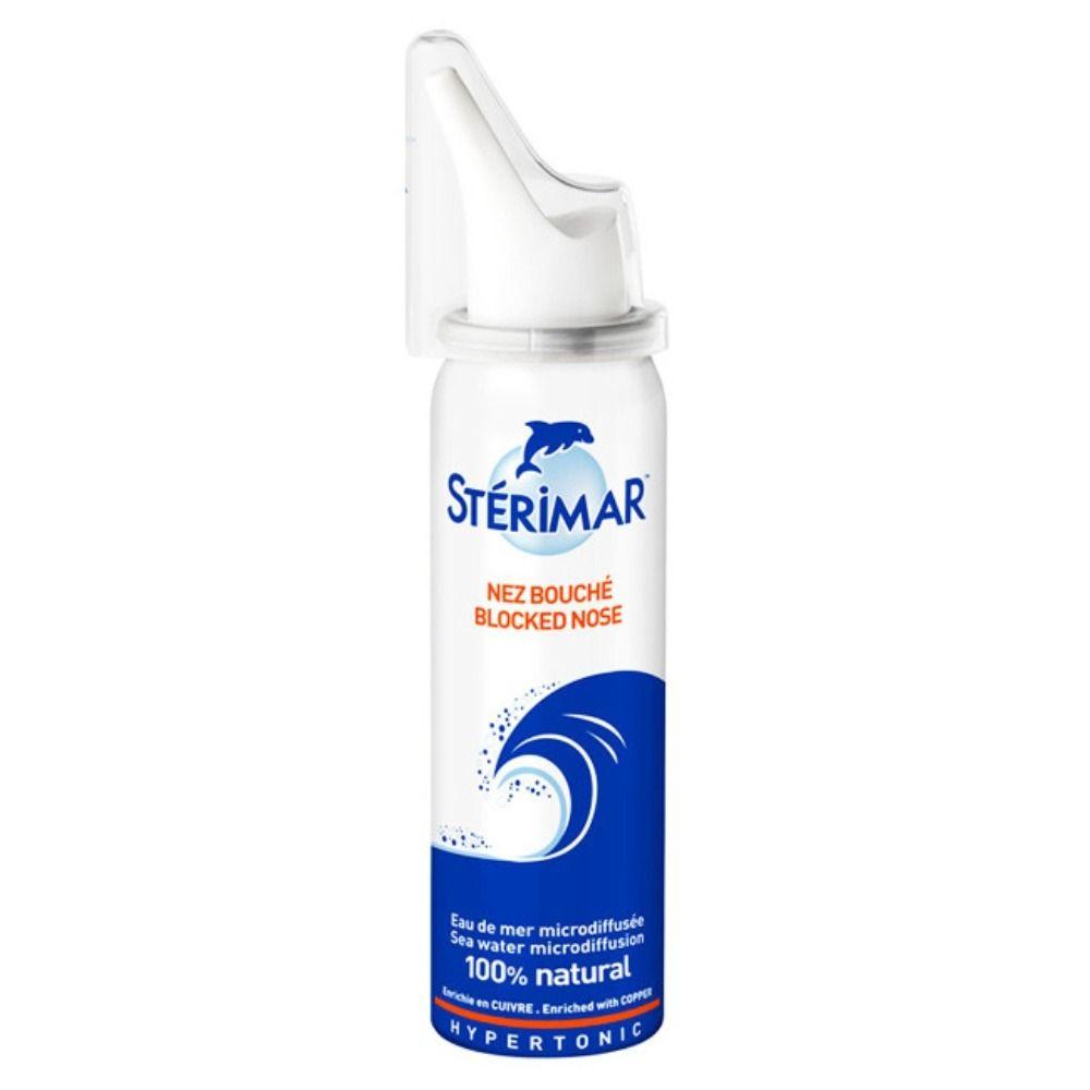 Stérimar Spray Nasal Nez Bouché Eau De Mer Microdiffusée – 50ml