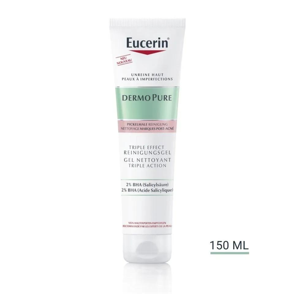Eucerin Dermopure Gel Nettoyant Triple Action 150 Ml