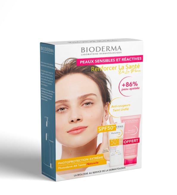 Bioderma Photoderm Ar + Sensibio Gel Moussant 100 Ml Gratuit