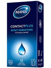 Manix Contact Plus Préservatifs Sensations Intactes - 12u