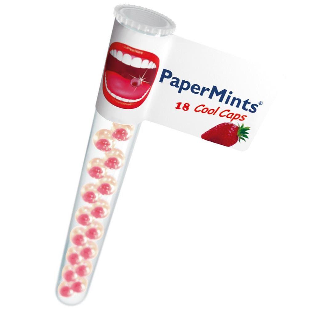 Papermints Cool Caps Fraise – 18u