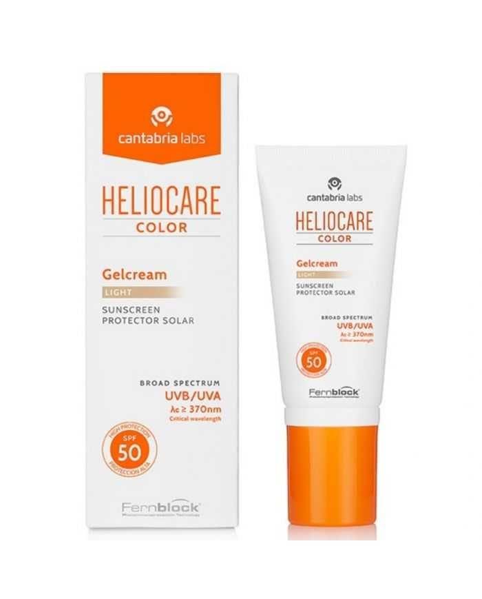 Cantabria Heliocare Color Gel Creme Spf 50+ Light 50 Ml