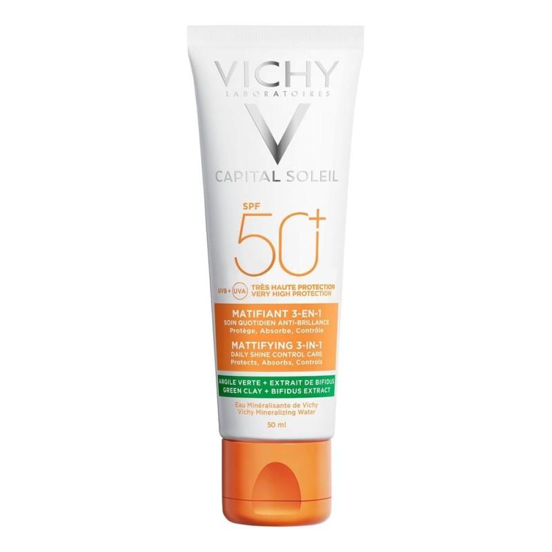 Vichy Creme Solaire Matifiante 3en1