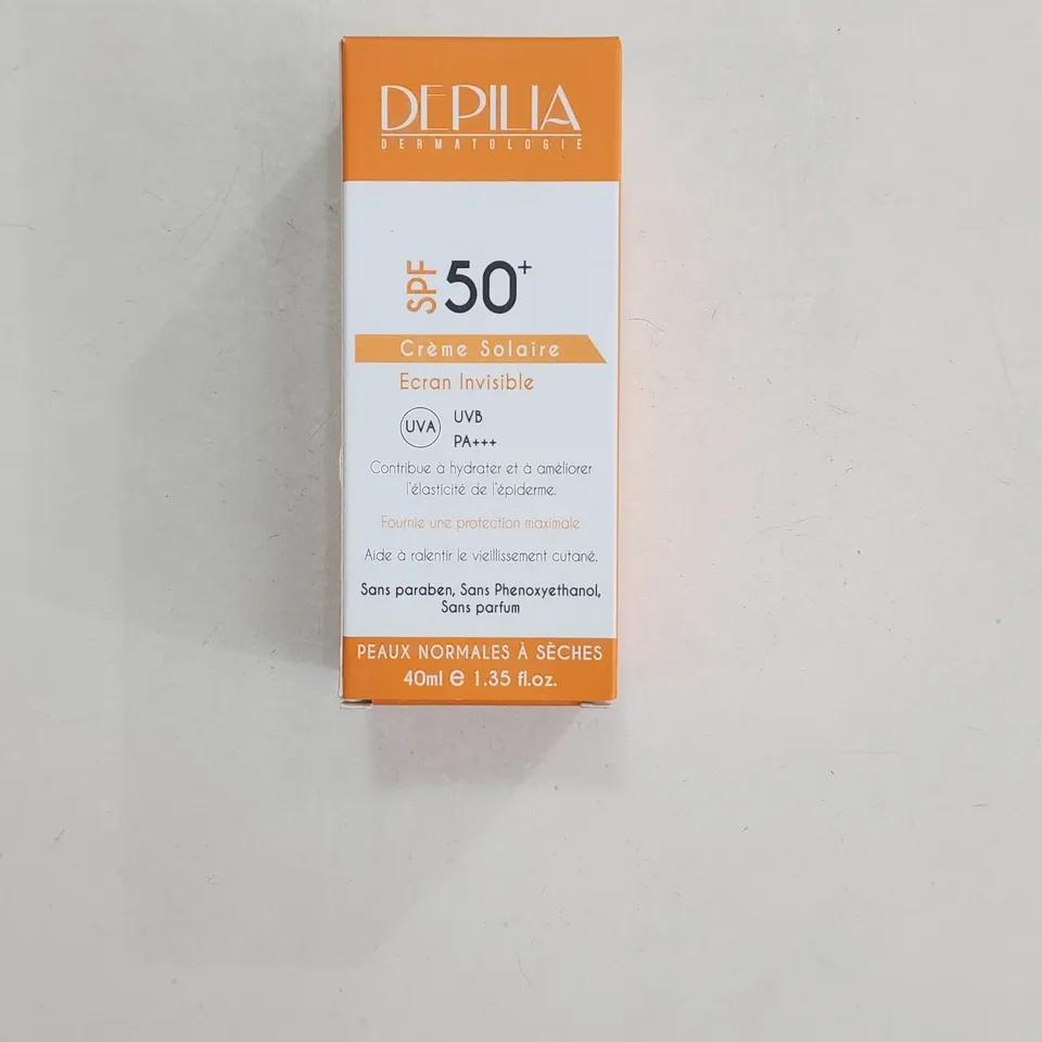Depilia Creme Solaire 50+