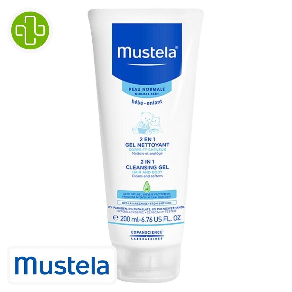 Mustela 2 En 1 Bébé Cheveux & Corps 200ml