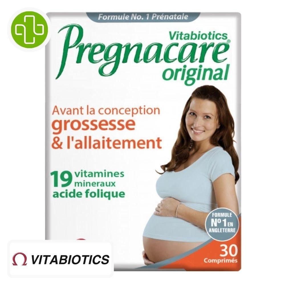Vitabiotics Pregnacare Original Avant Conception Grosses & Allaitement