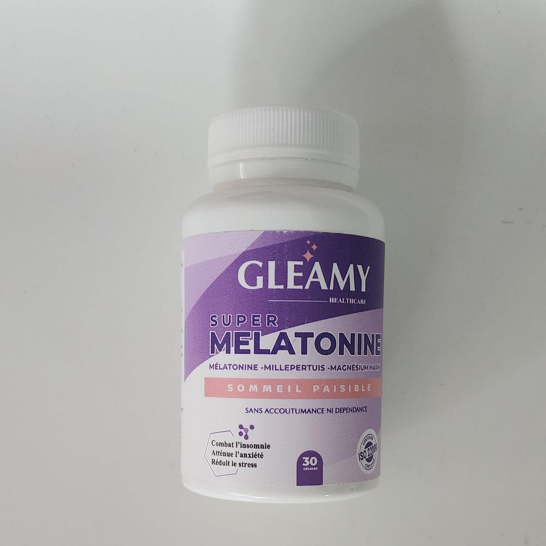 Gleamy Melatonine 30 Gellules