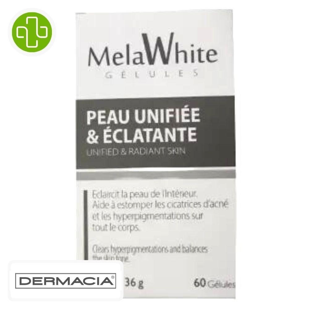 Melawhite 60 Gelules Peau Unifiee Et Eclatante
