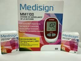 Medisign Kit Glycemie + 10 Bandelettes
