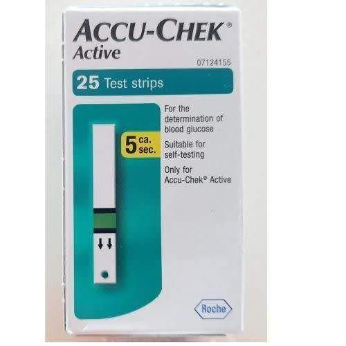 ACCUCHEK BANDELETTES 25