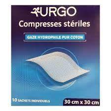 Urgo Compresses Steriles 30x30