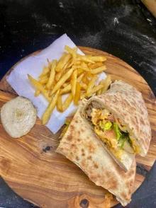 Makloub Escalope + Tacos Escalope