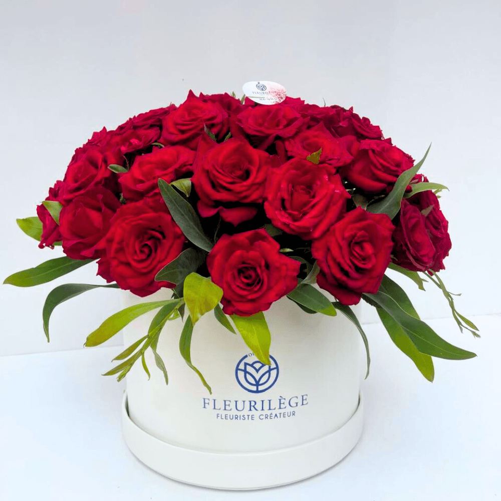 Boite De Fleurs Bombé M