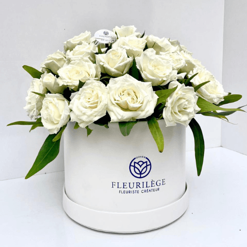 Boite De Fleurs Bombé L