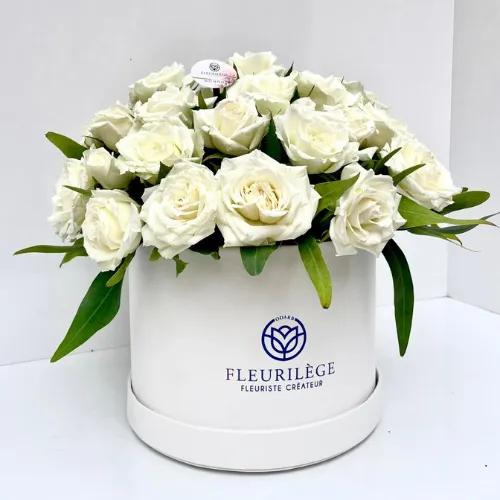 Boite De Fleurs Bombé L